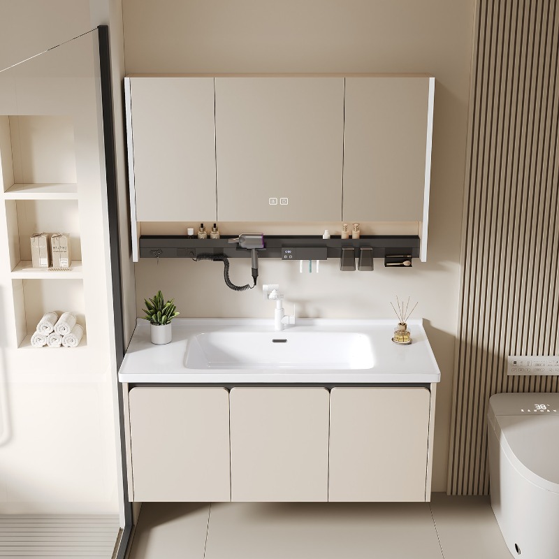 Home Bathroom Partition Wall - 収納トイレバスルームキャビネットオーガナイザーミラーパーティションスペースセーバー高級モダン食器棚引き出しガビネテ家庭用家具