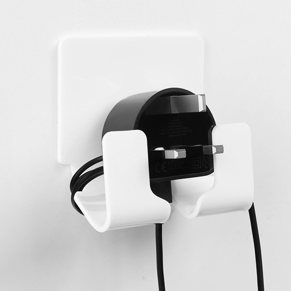 Home And Bathroom - 壁掛け式スマホホルダー アクリル粘着式 スマートフォン充電スタンド 家庭 オフィス キッチン