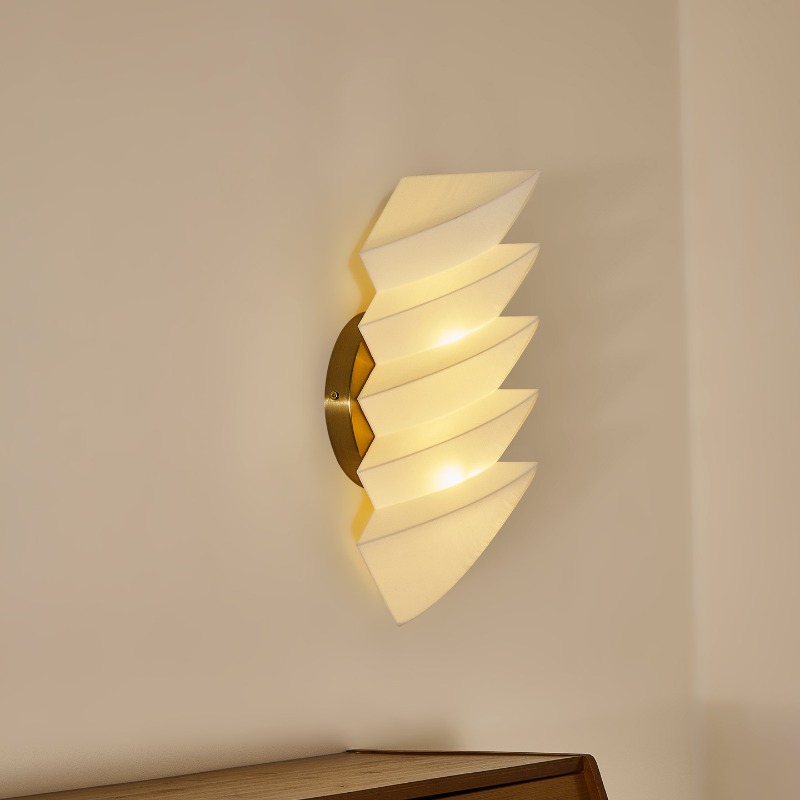 Japanese Home Bathroom Design - 日本のデザイナーウォールランプリビングルーム背景LEDウォールスコンス廊下階段寝室雰囲気ホームデコレーション照明器具