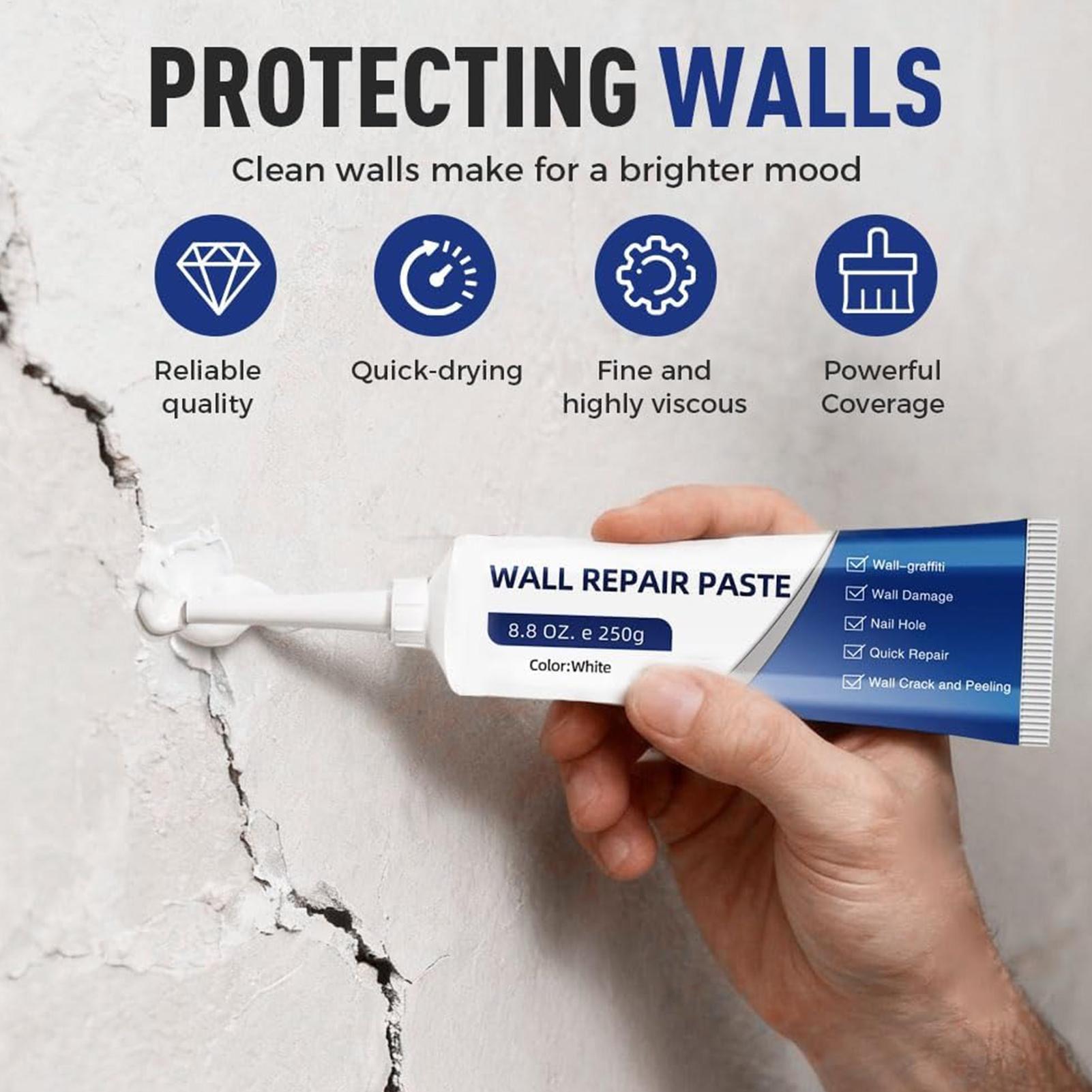 Home Bathroom Wall Tiles - DIY壁ひび割れ補修ペースト、乾式壁補修用接着剤、浴室床、シャワー、コンクリートタイル目地用壁補修ペースト