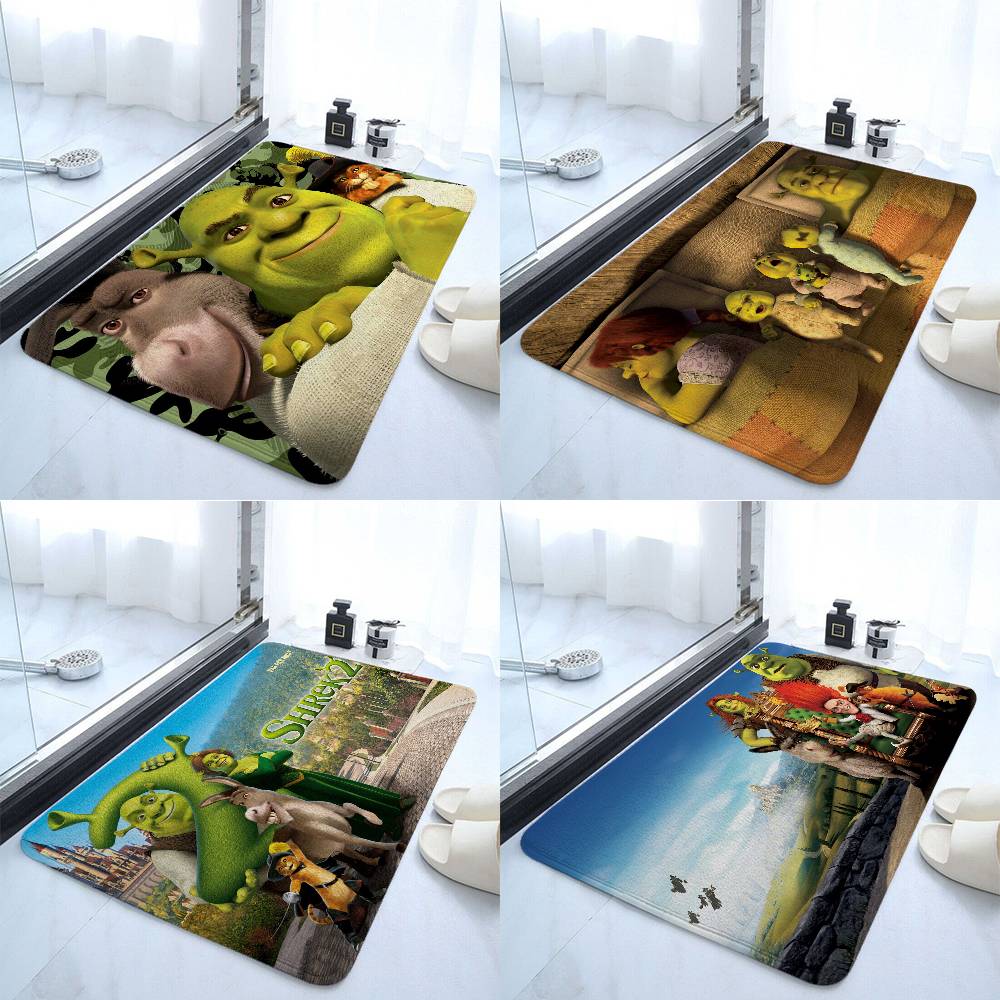 面白い映画 S-shrek カーペット バスルーム滑り止めマ - Home Bathroom Movie のレビューと価格