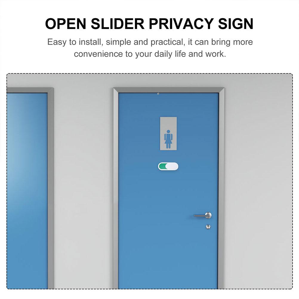 サイン 空席 占用 スライダー 邪魔インジケーター ホーム  - Home Bathroom Occupied Sign のレビューと価格