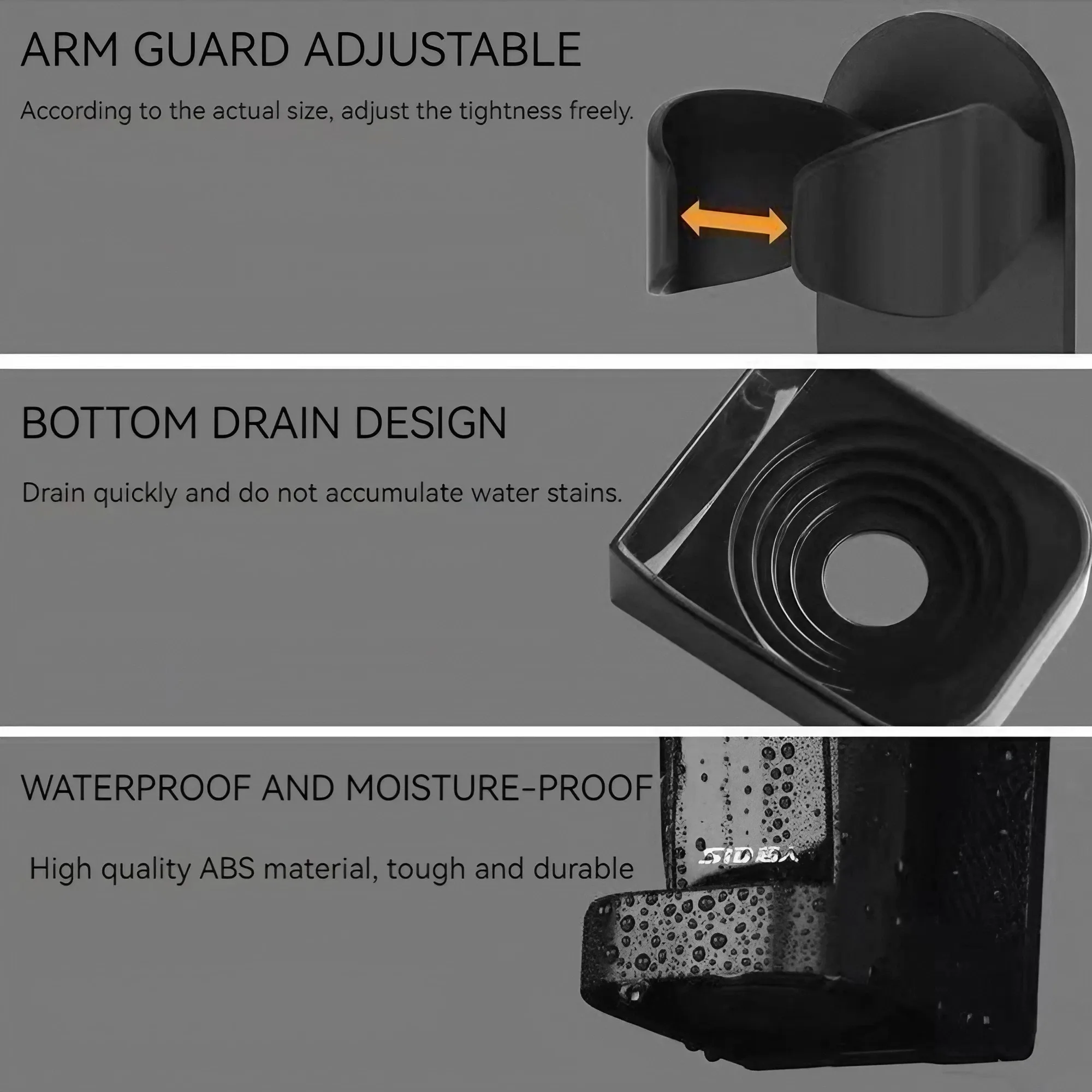 自己粘着式ドリル不要防水歯ブラシホルダー壁掛けバスルームオー - Home Essentials Bathroom Rack のレビューと価格