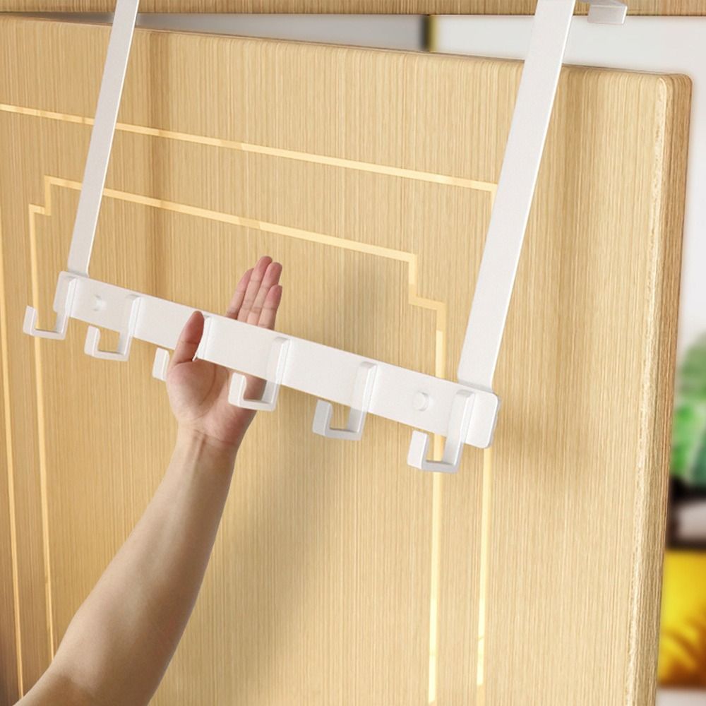 ドア上の収納フック 6 フック洋服コート帽子タオルハンガーホ - Home Bathroom Supplies のレビューと価格