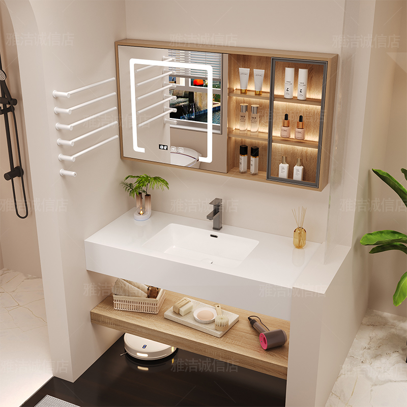 トイレの仕切り板 バスルームキャビネット コーナーシンク ホ - Home Bathroom Partition Wall のレビューと価格