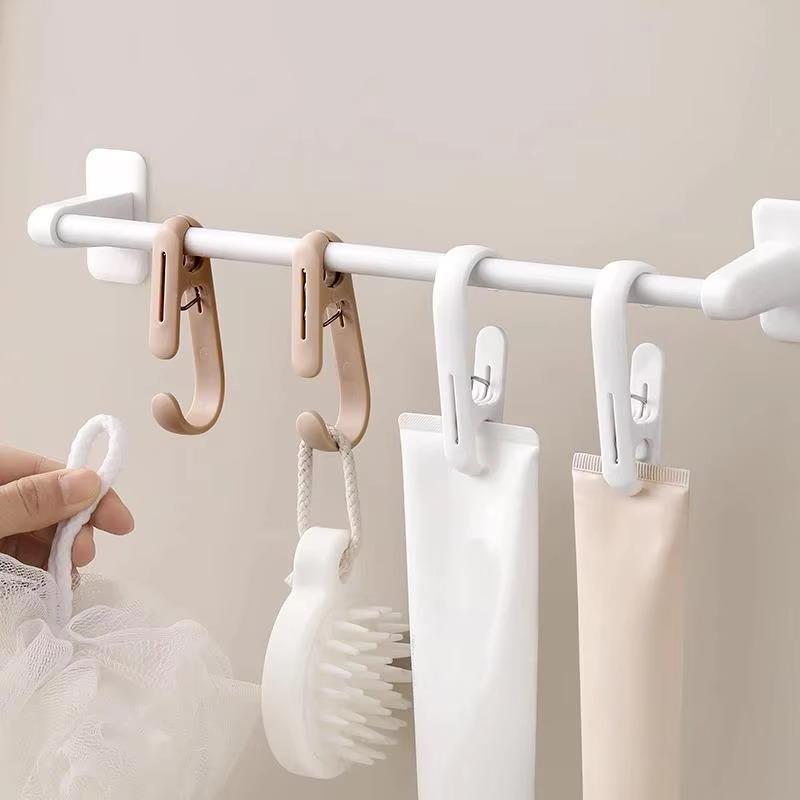 10個入り多目的吊り下げクリップフック、家庭用キッチン・バス - Home Bathroom Supplies のレビューと価格