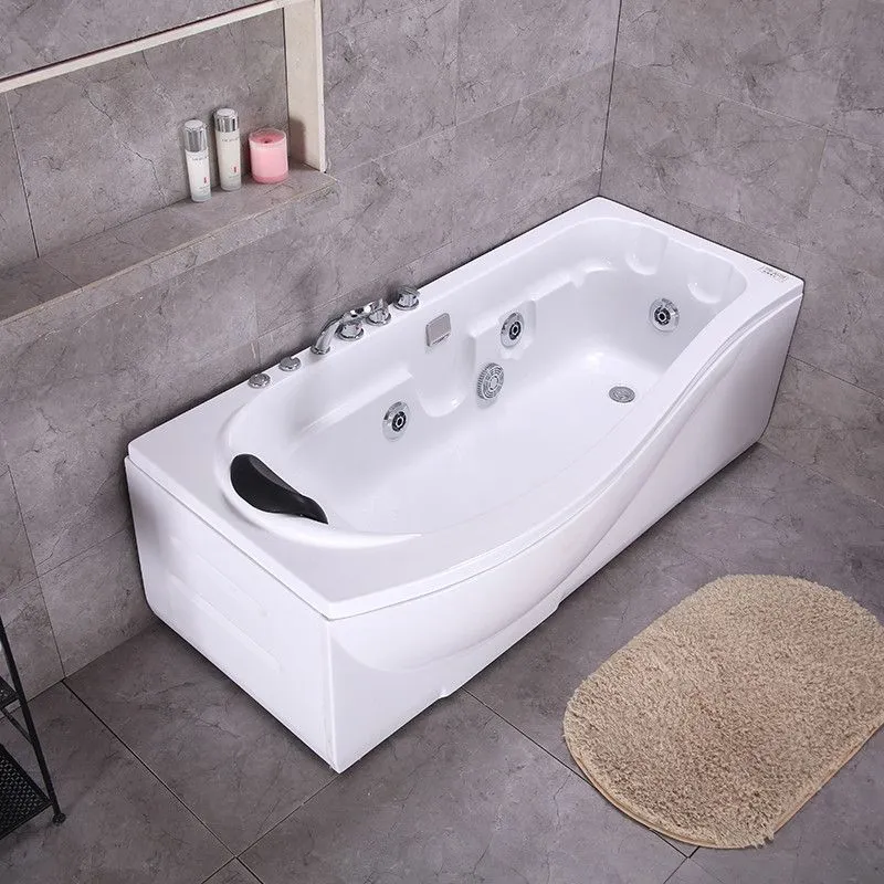 コンパクトなアクリル製自立型バスタブ、サーモスタット式マッサ - Jet Home Bathroom のレビューと価格