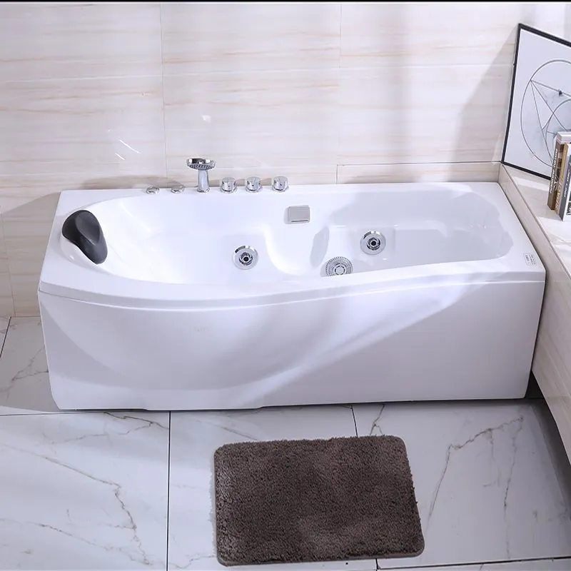 コンパクトなアクリル製自立型バスタブ、サーモスタット式マッサ - Jet Home Bathroom のレビューと価格