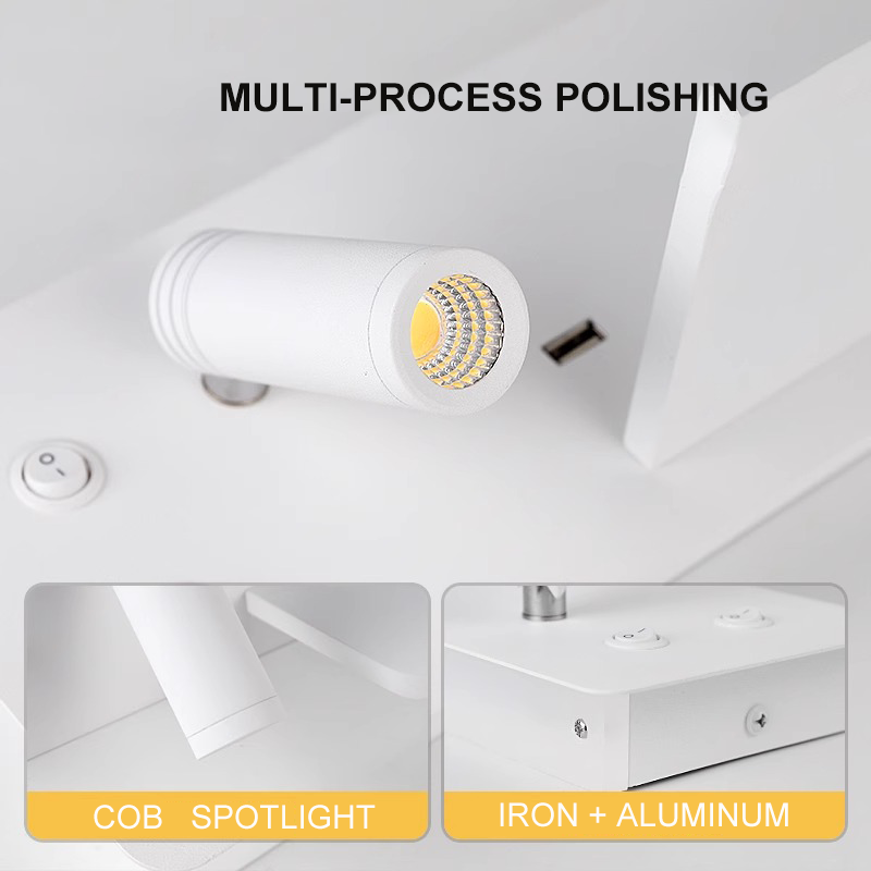 ベッドサイド読書用ウォールランプ 北欧モダンLEDウォールラ - Home Bathroom Lighting Design のレビューと価格