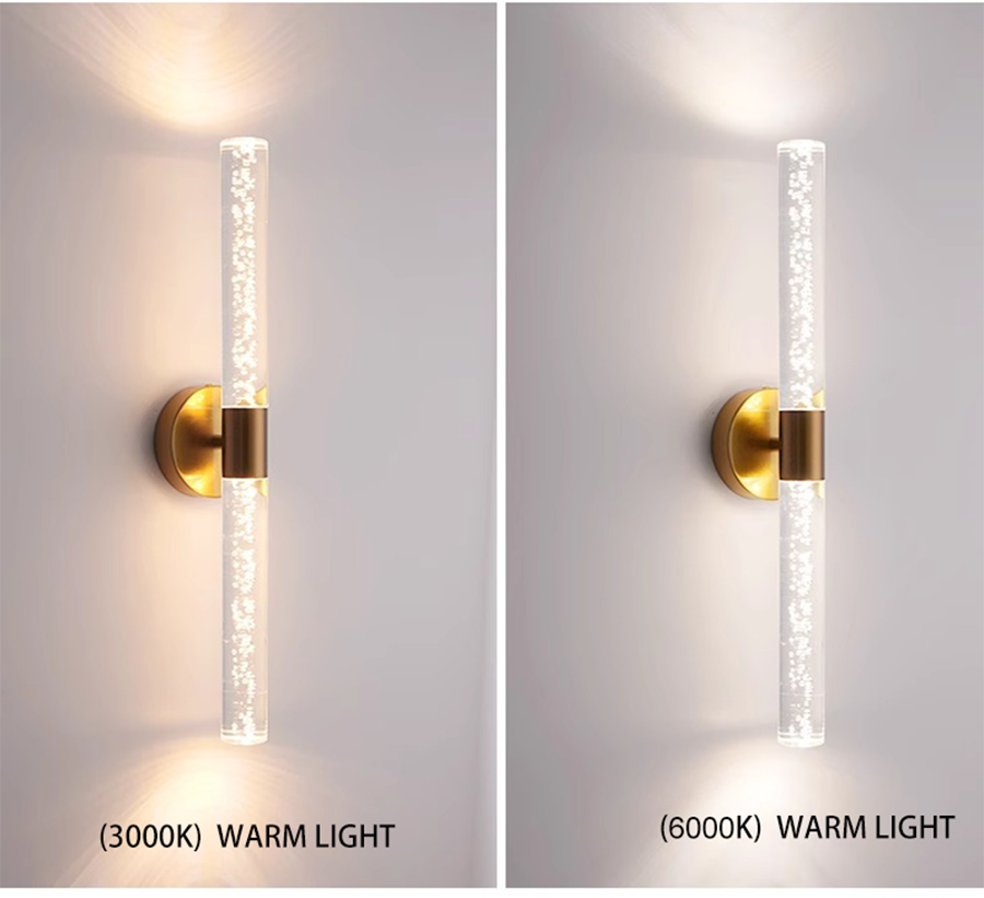 インテリアウォールライト北欧高級ウォールランプリビングルーム - Home Bathroom Lighting Design のレビューと価格