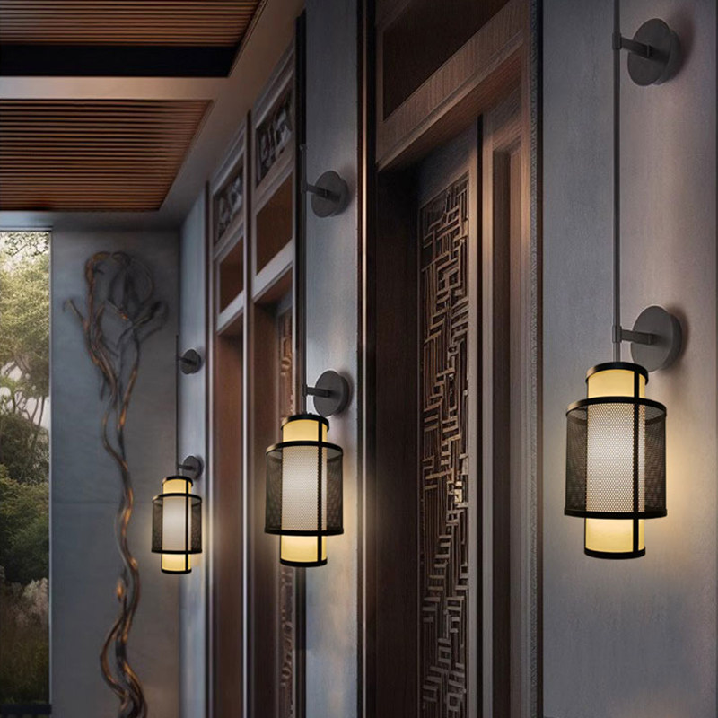 モダンデザイナーウォールランプヴィラ廊下ロングポールLEDウ - Home Bathroom Lighting Design のレビューと価格