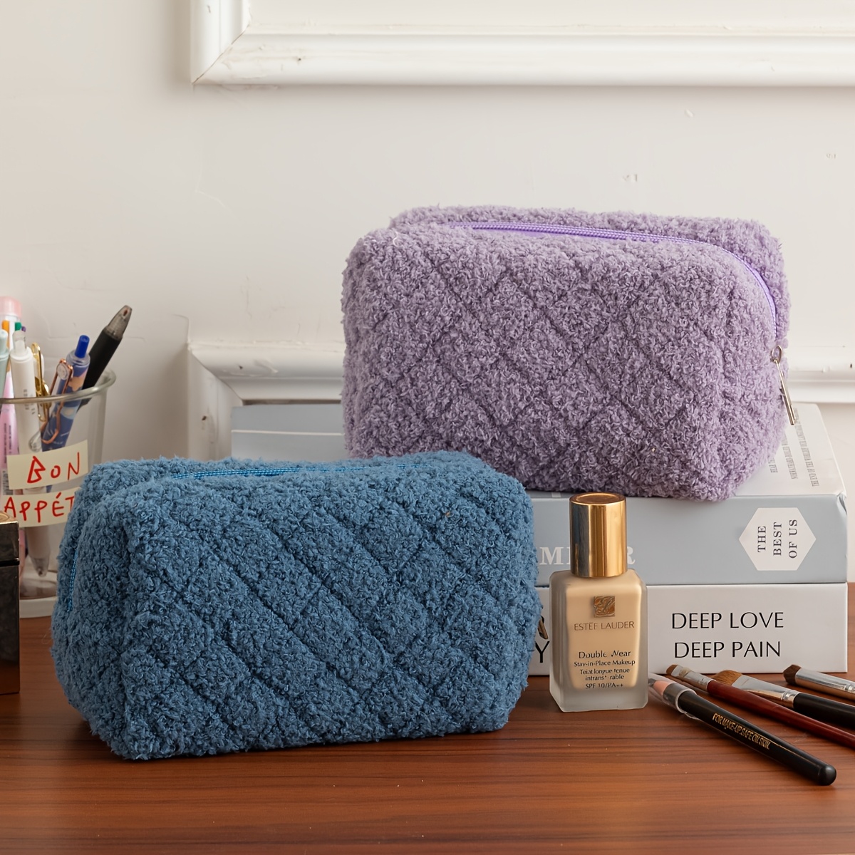 1つの豪華なメイクアップバッグ |     化粧品収納バッグ - Japanese Home Bathroom Design のレビューと価格