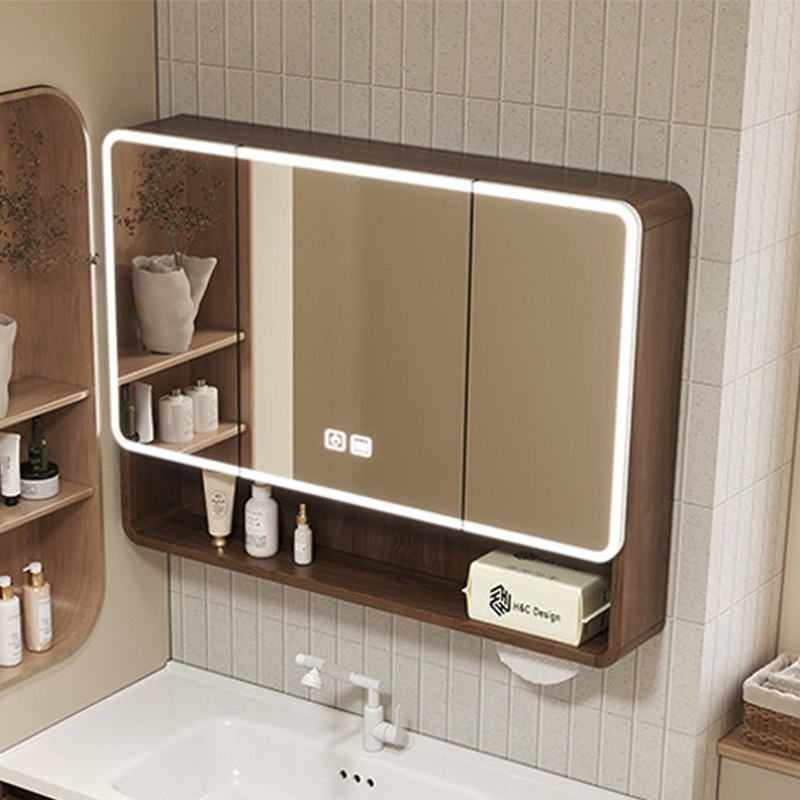 ミラートイレバスルームキャビネット棚コーナースペースセーバー - Home Bathroom Design のレビューと価格