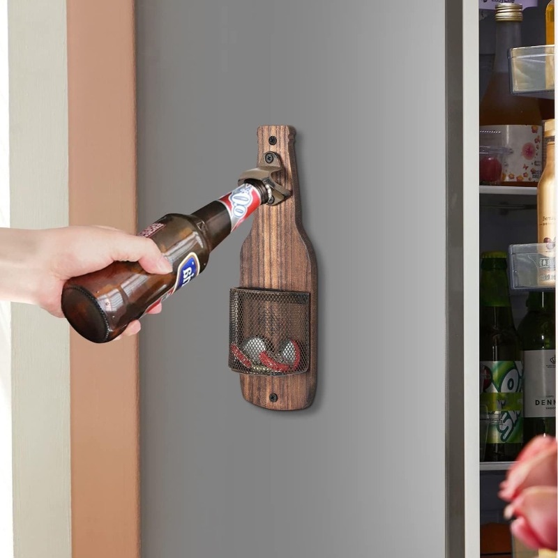 ヴィンテージ壁掛け式クリエイティブボトルオープナー、レストラ - Home Bathroom Supplies のレビューと価格