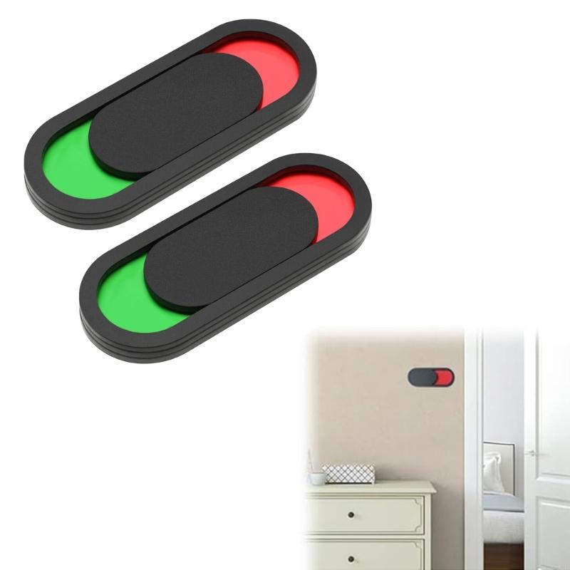 コア2PCS空いている占有ステータスドアサインスライダートイ - Home Bathroom Occupied Sign のレビューと価格