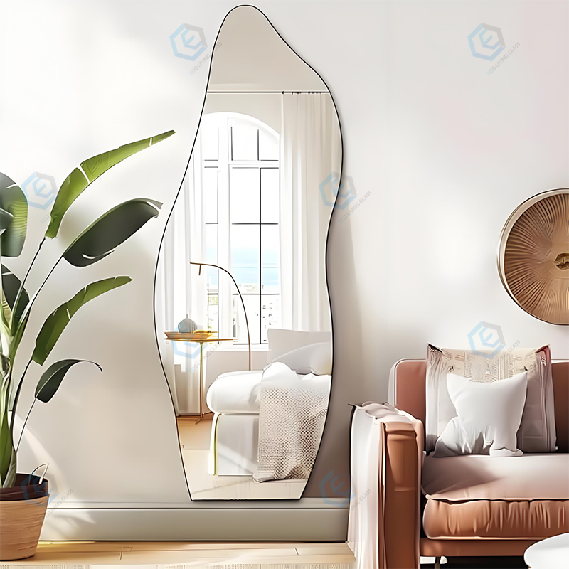 3mm 4mm 5mm 6mm 大型 全身鏡 不規則なフレー - Home Bathroom Design のレビューと価格