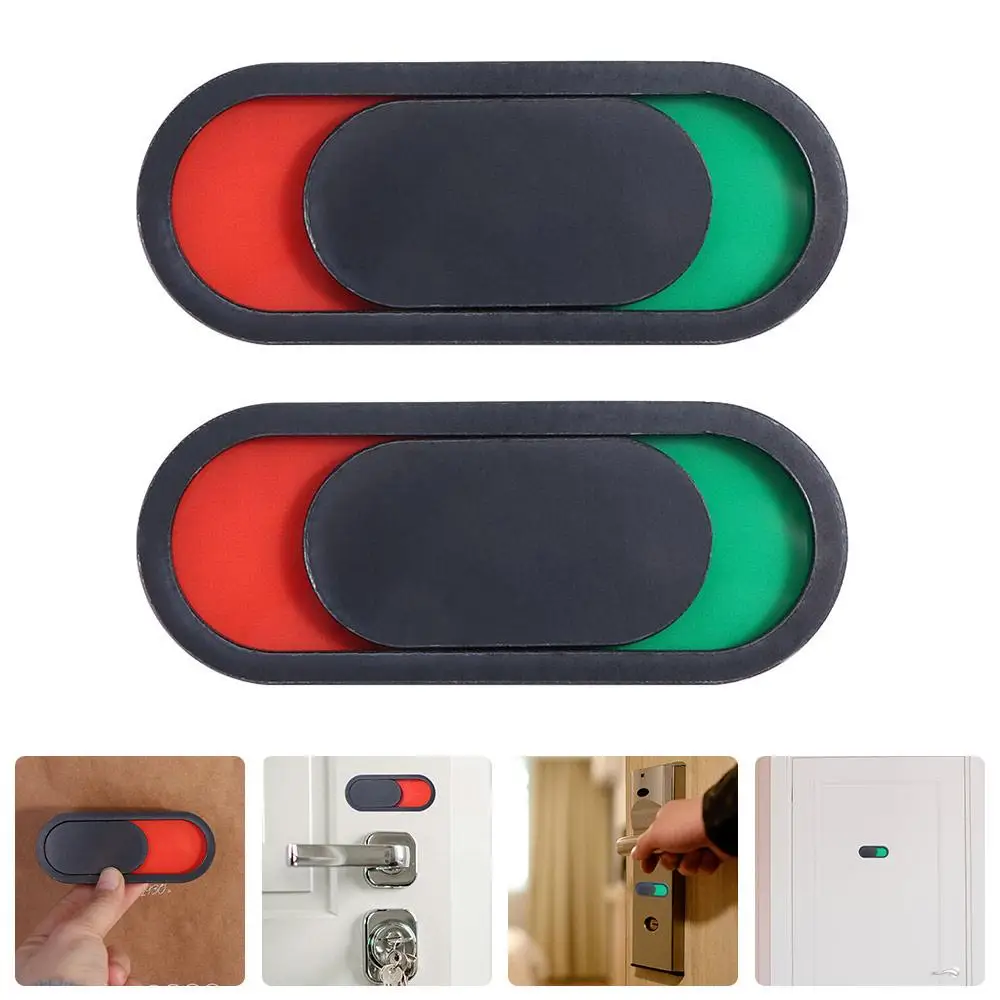 スライダーオープン「邪魔しないでください」サイン アクリル製 - Home Bathroom Occupied Sign のレビューと価格