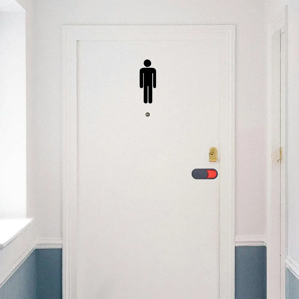 スライダーオープン「邪魔しないでください」サイン アクリル製 - Home Bathroom Occupied Sign のレビューと価格