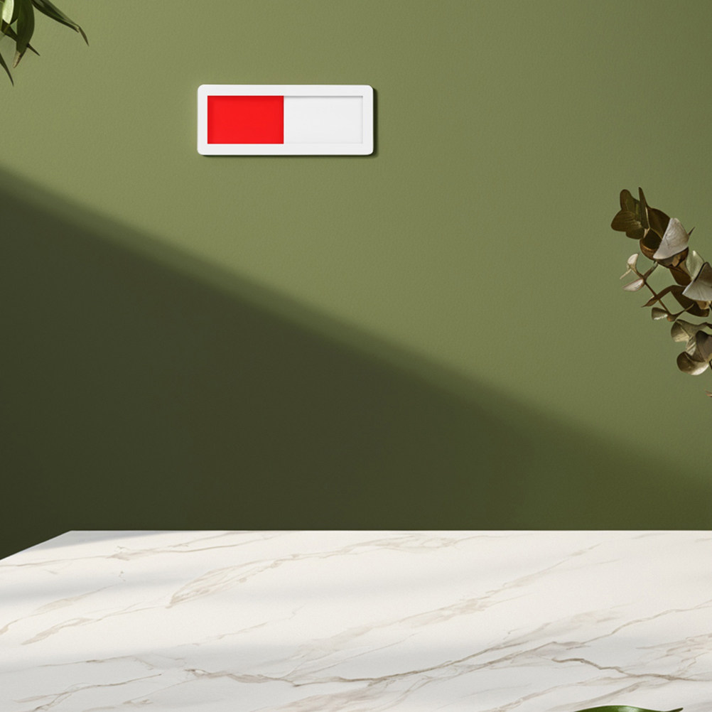 5個入りプライバシードアサインスライダー（オフィス、バスルー - Home Bathroom Occupied Sign のレビューと価格