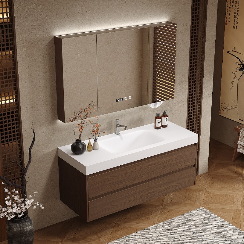 木製パーティションバスルームキャビネット高級モダンスペースセ - Home Bathroom Partition Wall のレビューと価格