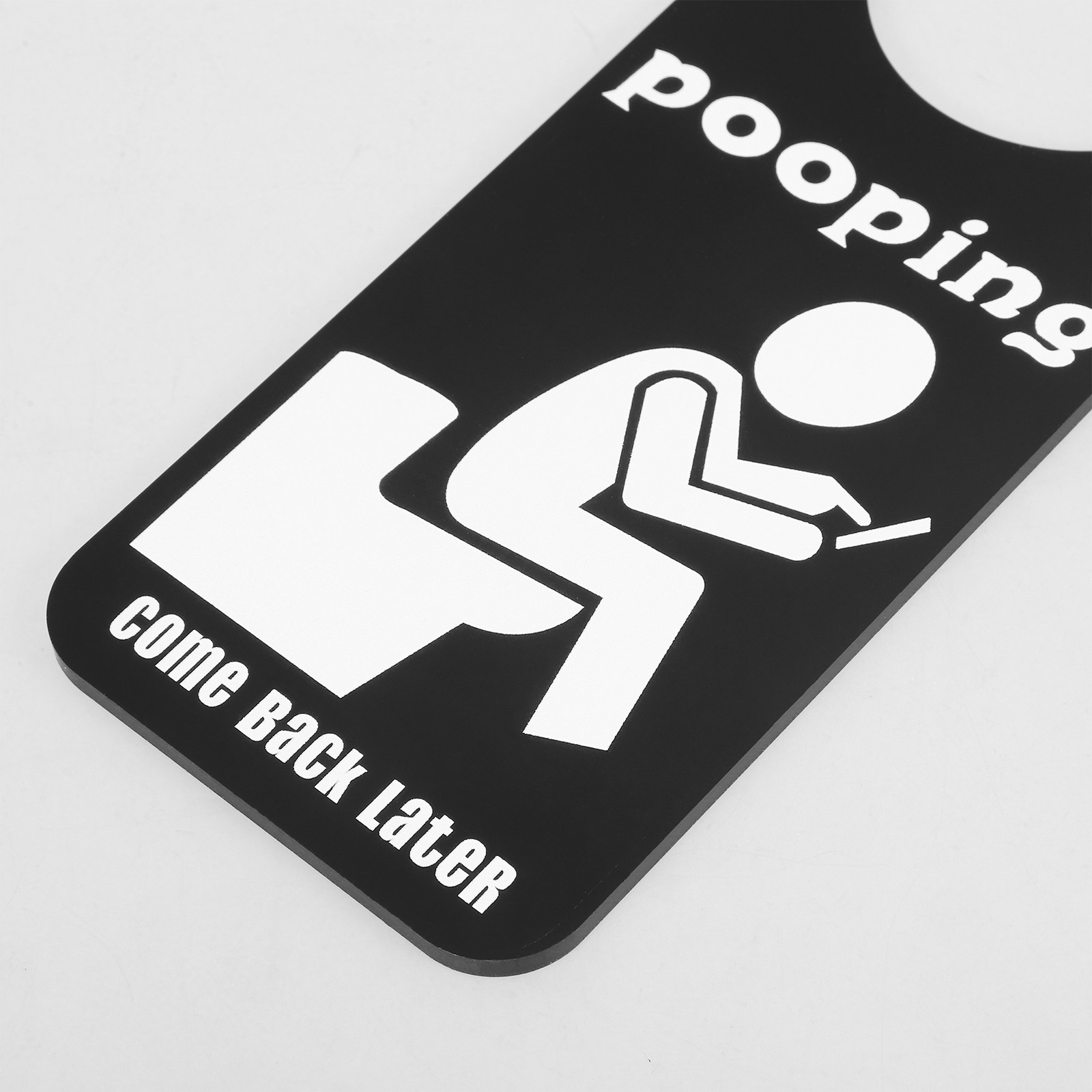 面白いトイレ使用中ドアサインハンガー、トイレ・バスルームの壁 - Home Bathroom Occupied Sign のレビューと価格