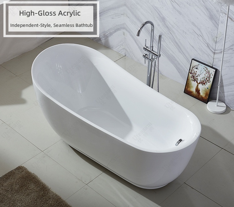 自立型アクリル浴槽、1.4-1.8mの楕円形ジェットマッサー - Jet Home Bathroom のレビューと価格