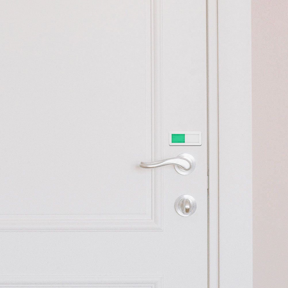 2個セット 空室/使用中サイン スライド式ドア プライバシー - Home Bathroom Occupied Sign のレビューと価格