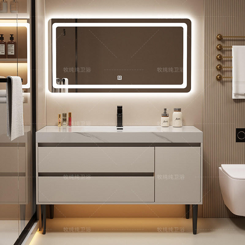 オーバーミラーバスルームキャビネットパーティション収納香水ス - Home Bathroom Partition Wall のレビューと価格