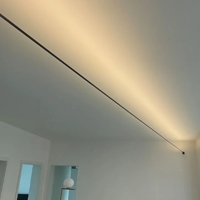 北欧ミニマリストストリップウォールランプ リビングルーム キ - Home Bathroom Lighting Design のレビューと価格