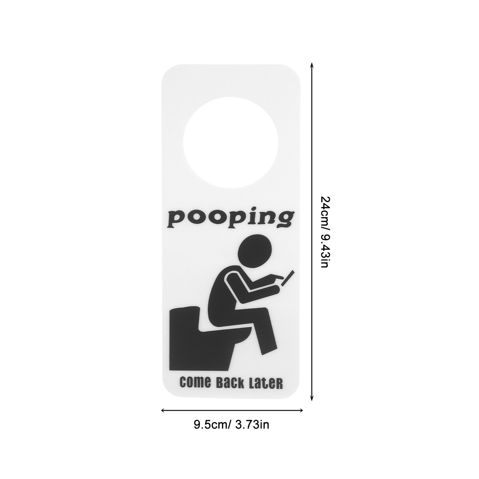 バスルーム用ドアサイン、家庭用装飾用サイン、面白い「使用中」 - Home Bathroom Occupied Sign のレビューと価格