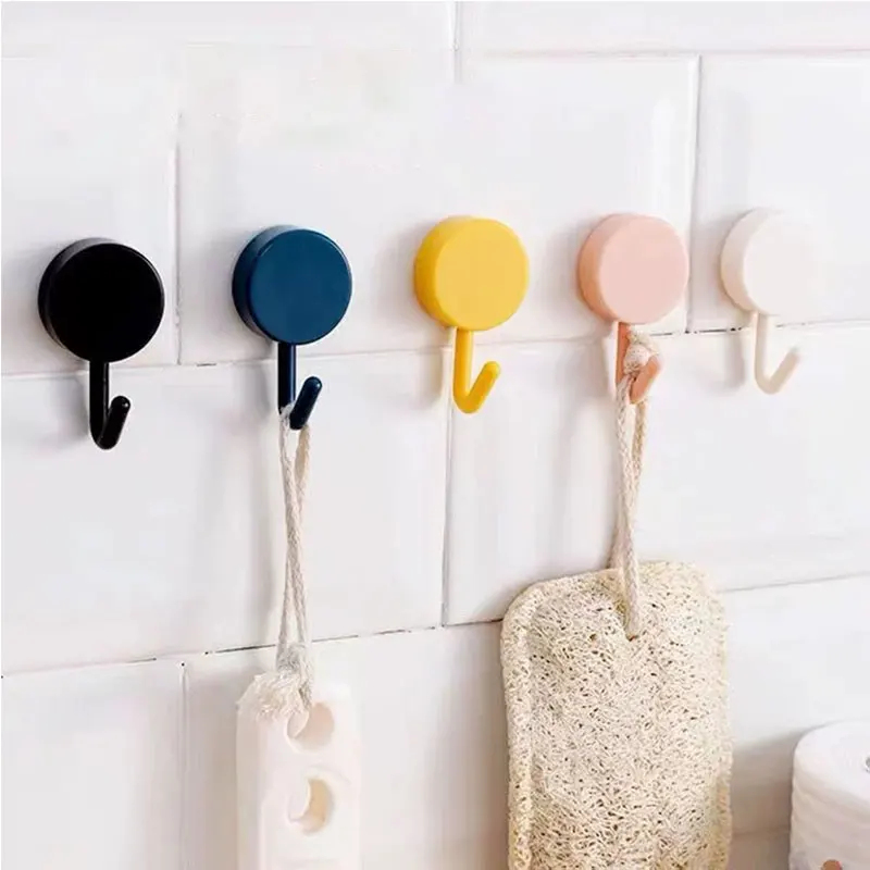 5-15 個の自己粘着フック強力な穴あけ不要コートバッグバス - Home Bathroom Supplies のレビューと価格